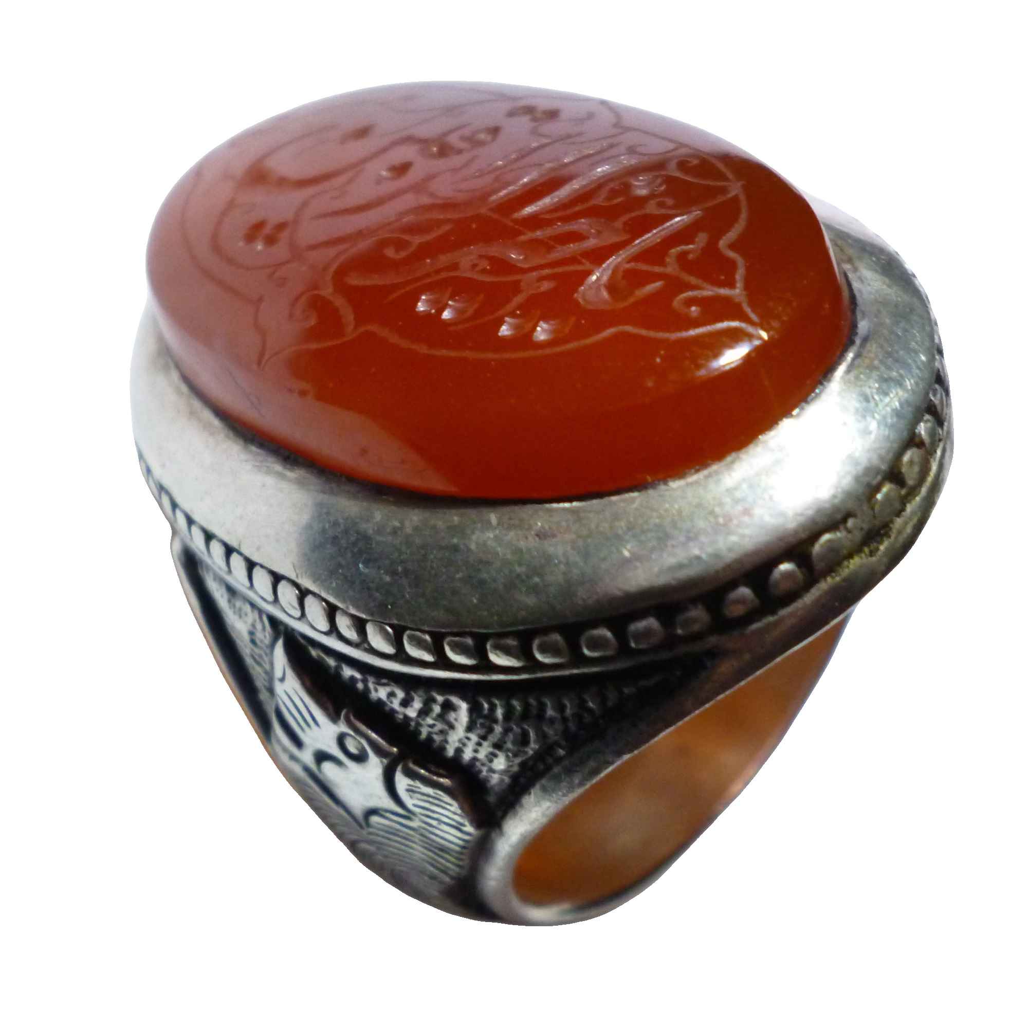 Price and Buy Islamic Agate Silver Ring for Men Elegance