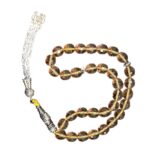 Price and Buy Islamic Alexandrite Rosary with 33 Prayer Beads Tasbih
