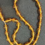 Price and Buy Islamic Amber Celine Rosary Crafted with 33 Prayer Bead Tasbih Glitter Pattern