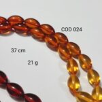 Price and Buy Islamic Amber Celine Rosary Crafted with 33 Prayer Bead Tasbih Lemon Smell - Image 3