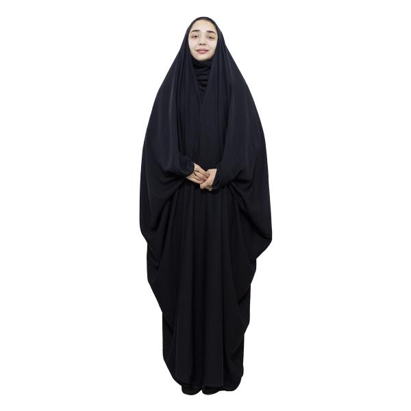 Price and Buy Islamic Arabic Black Chador Abaya Hejab for Women and Praying – Crepe Fabric_68f69eed4233c.jpeg Price and Buy Islamic Arabic Black Chador Abaya Hejab for Women and Praying – Crepe Fabric