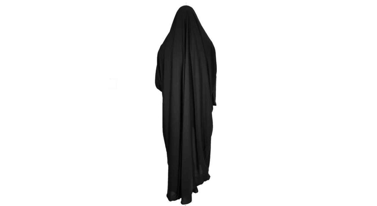 Price and Buy Islamic Arabic Black Chador Abaya Hejab for Women and Praying – Hadis - Image 3