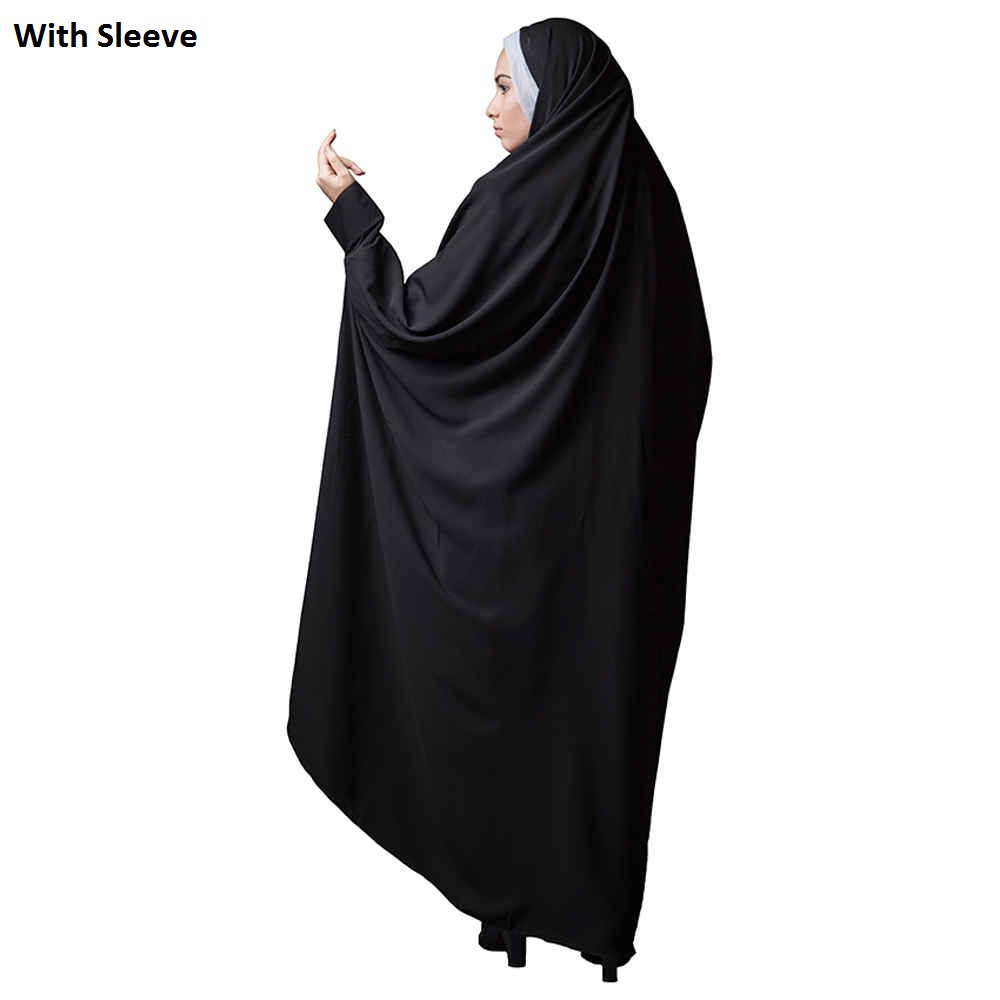 Price and Buy Islamic Arabic Black Chador Abaya Hejab for Women and Praying – Jelveha - Image 4