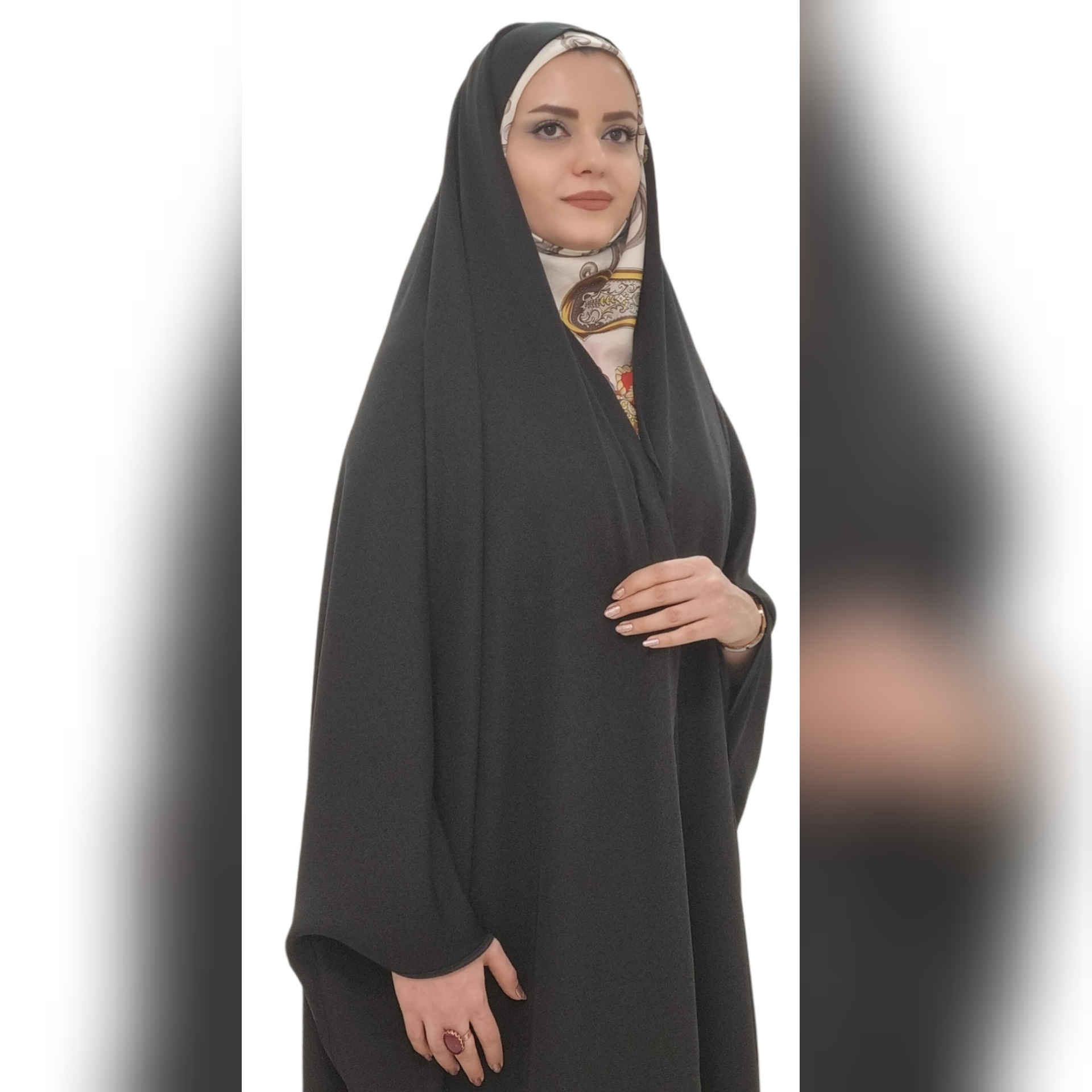 Price and Buy Islamic Arabic Black Chador Abaya Hejab for Women and Praying – Mohseni - Image 4