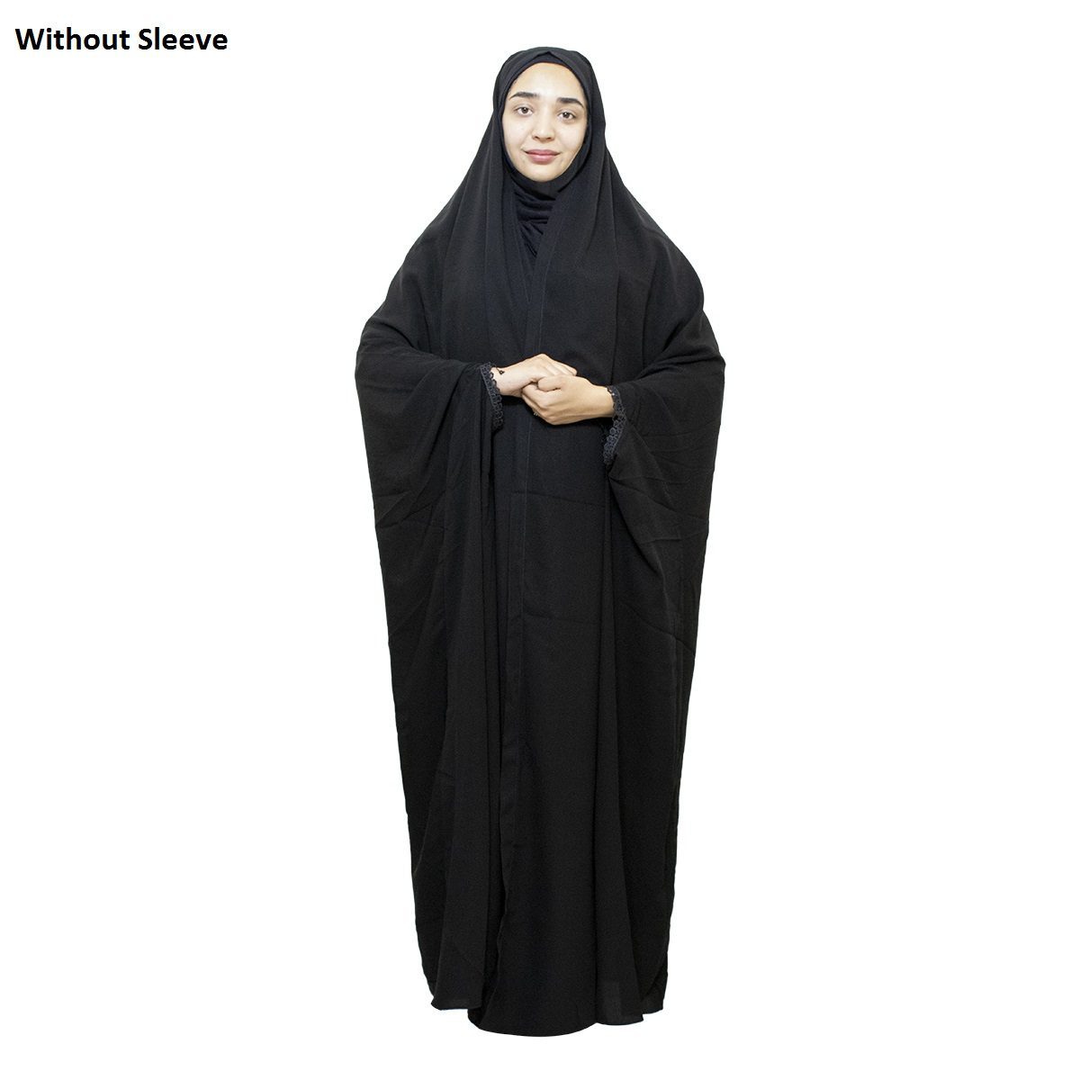 Price and Buy Islamic Arabic Black Chador Abaya Hejab for Women and Praying – Yaman - Image 7
