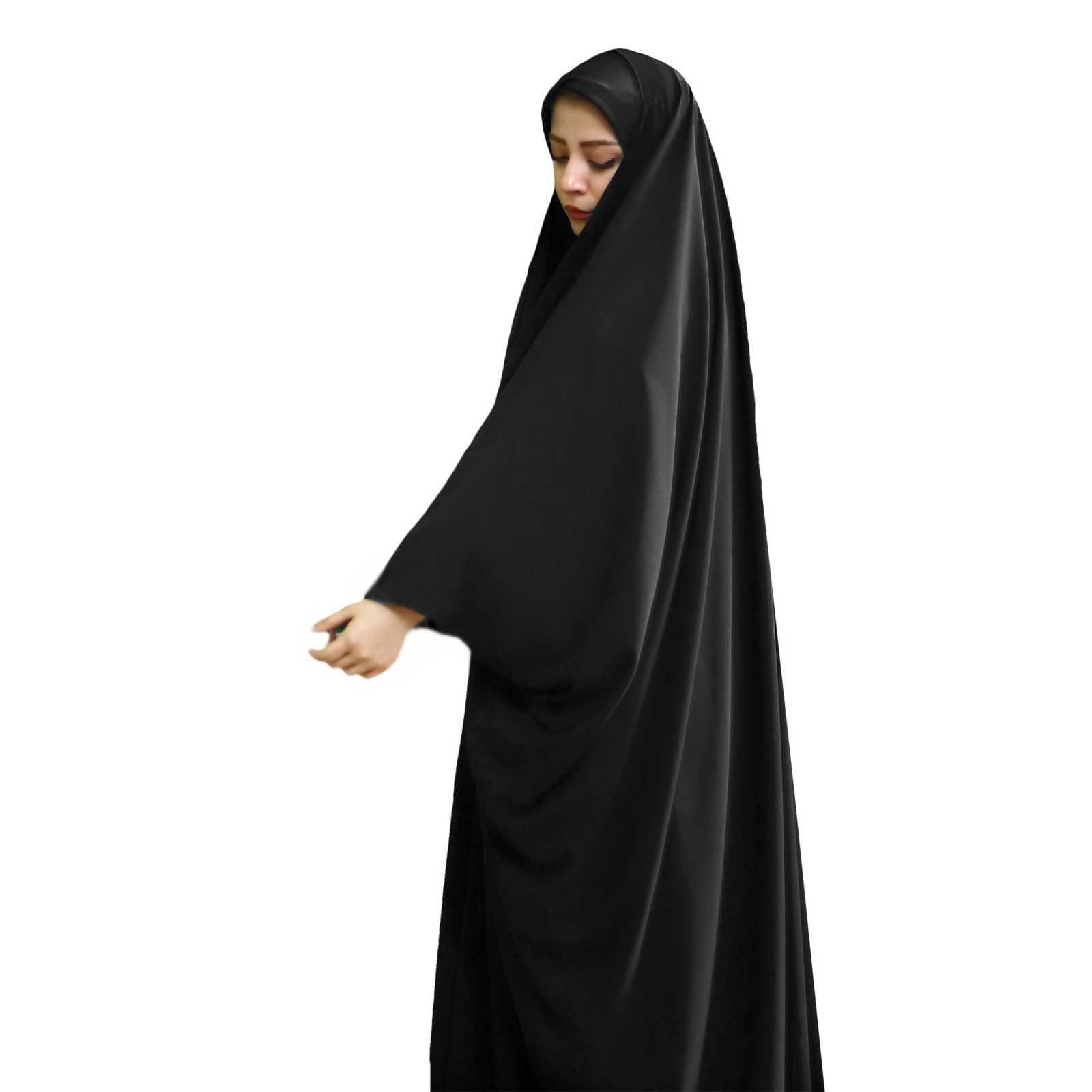 Price and Buy Islamic Arabic Black Chador Abaya Hejab for Women and Praying - Image 3
