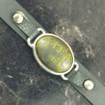 Price and Buy Islamic Bracelet with Leather & Hematite Adjustable Al-Hamd Surah - Image 4