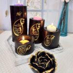 Price and Buy Islamic Candle Set – Ideal for Muharram & Mourning Occasions (x4)