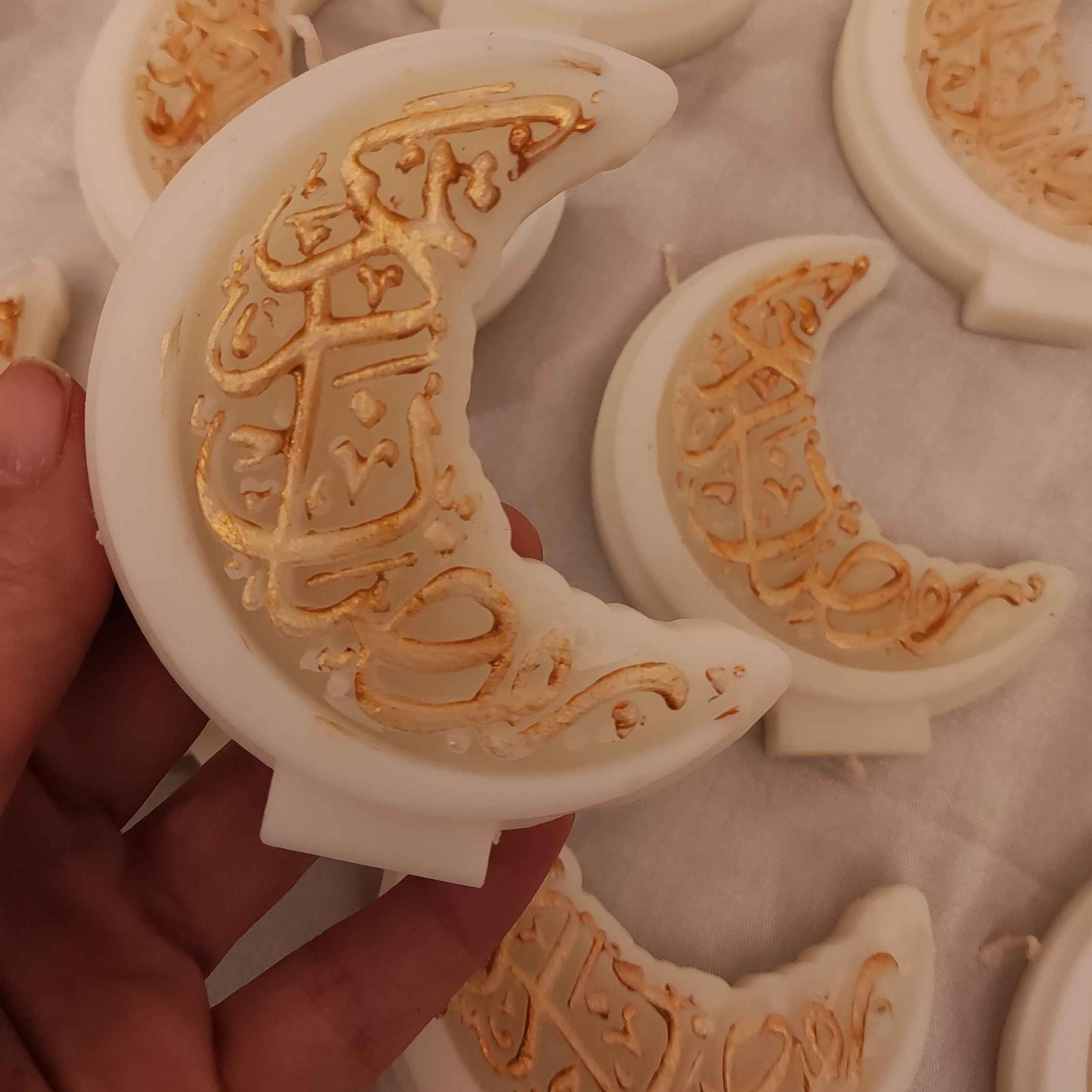 Price and Buy Islamic Candle Suitable for Ramadan Gift in Moon Shape (x10) - Image 3