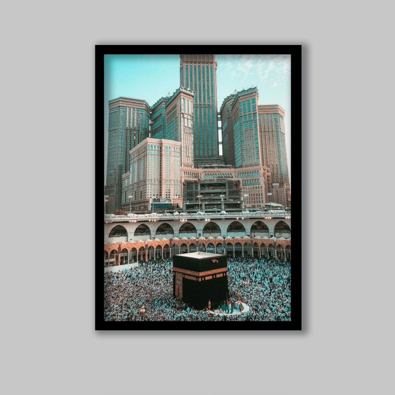 Price and Buy Islamic Canvas Art of Kaaba – Sacred Elegance The Kaaba in Frame_6901b00486773.jpeg Price and Buy Islamic Canvas Art of Kaaba – Sacred Elegance The Kaaba in Frame - Image 1