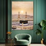 Price and Buy Islamic Canvas Wall Art of Kaaba – Tawaf Model