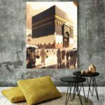 Price and Buy Islamic Canvas Wall Art of Kaaba – The Heart of Mecca