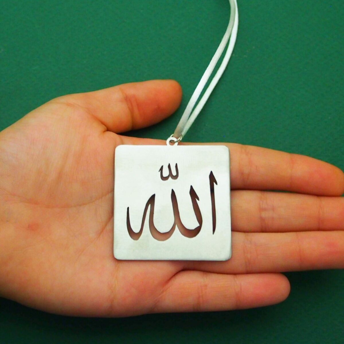 Price and Buy Islamic Car Rear View Mirror Pendant With Allah Calligraphy - Image 3