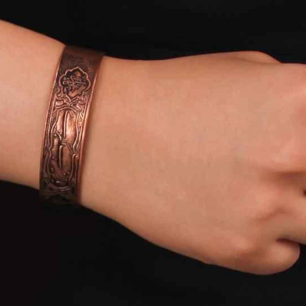 Price and Buy Islamic Copper Bracelet Ya Zainab e Kubra - Image 3