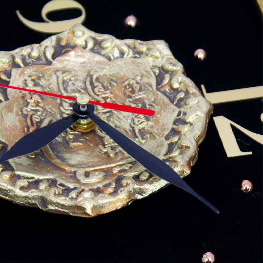 Price and Buy Islamic Decor Clock with Qul Hu Allah Hu Ahad Pottery Tile Design - Image 5
