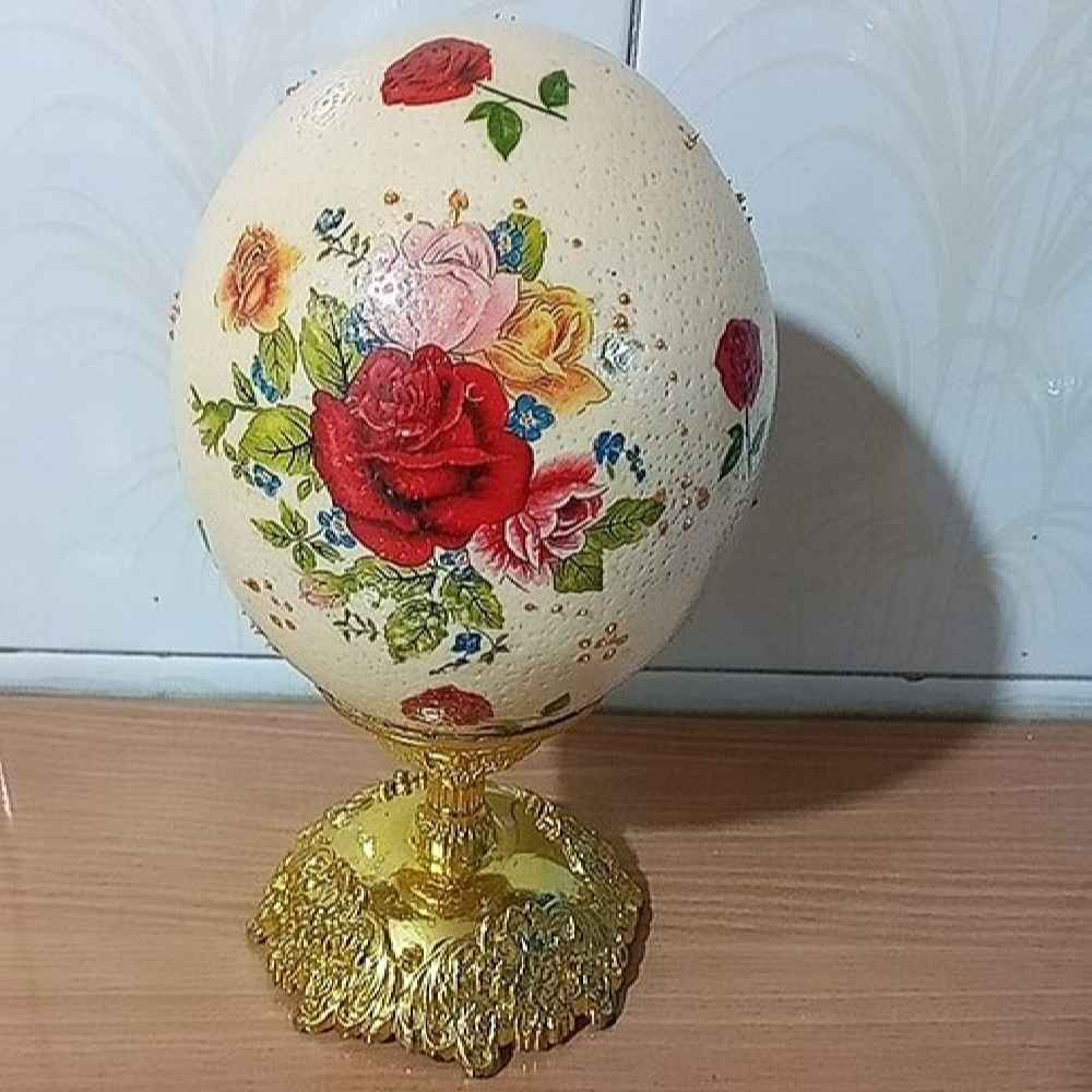 Price and Buy Islamic Decorative Hand Painted Ostrich Egg Shell – Van Yakad - Image 3