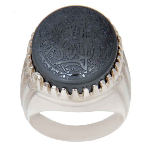 Price and Buy Islamic Hematite Silver Ring Hadid Gemstone for Men Hakaki_68fc5a4e1d595.jpeg Price and Buy Islamic Hematite Silver Ring Hadid Gemstone for Men Hakaki