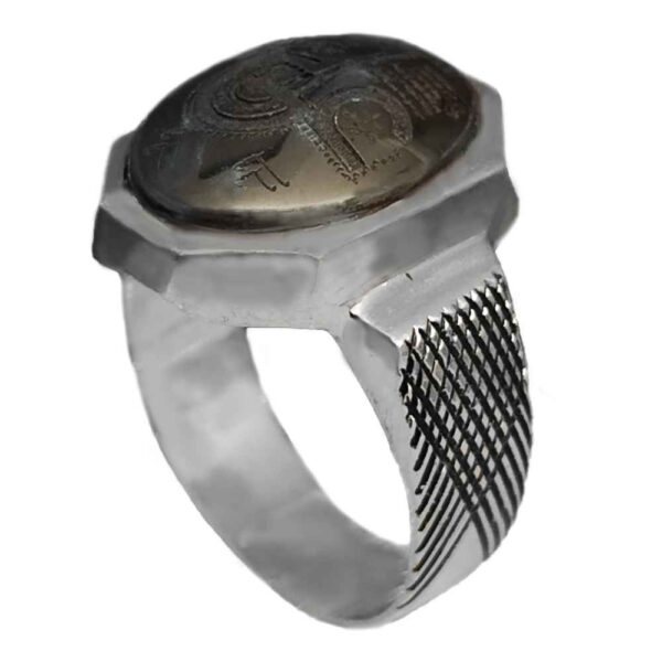 Price and Buy Islamic Hematite Silver Ring Hadid Gemstone for Men Hirz_68fc5a22183d2.jpeg Price and Buy Islamic Hematite Silver Ring Hadid Gemstone for Men Hirz