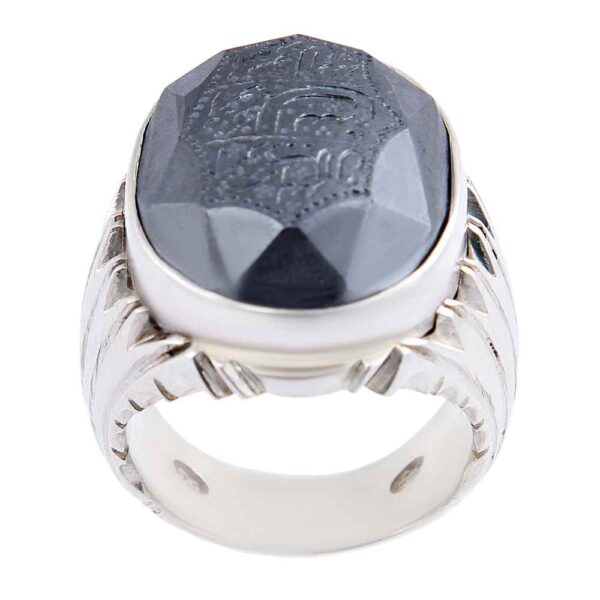 Price and Buy Islamic Hematite Silver Ring Hadid Gemstone for Men Ziba_68fc5a31bddeb.jpeg Price and Buy Islamic Hematite Silver Ring Hadid Gemstone for Men Ziba