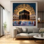 Price and Buy Islamic Kaaba Canvas Art – Elegant and Spiritual Wall Art for Your Home