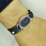 Price and Buy Islamic Leather Bracelet & Agate Stone Adjustable for Men - Image 5