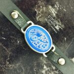 Price and Buy Islamic Leather Bracelet with Agate Stone for Men Model Ya Hossein - Image 6