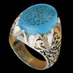 Price and Buy Islamic Men’s Silver Ring with Engraved Agate Stone – Wa Man Yattaq Allah Design - Image 4