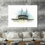 Price and Buy Islamic Mounting Board Art of Kaaba – Perfect for Gift & Decor