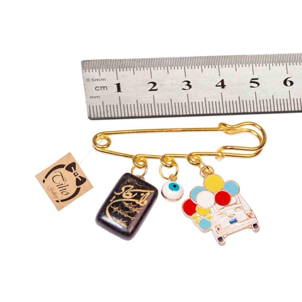 Price and Buy Islamic Newborn Safety Pin Brooch Car - Image 3