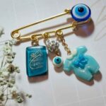 Price and Buy Islamic Pin Brooch for Newborn Van Yakad Pin Baby Protection