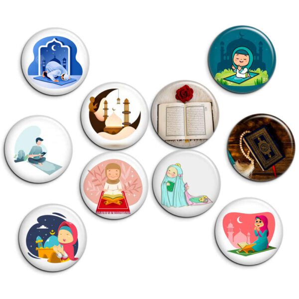 Price and Buy Islamic Pinback Button – Taklif Celebration Set_68fd76dd94563.jpeg Price and Buy Islamic Pinback Button – Taklif Celebration Set