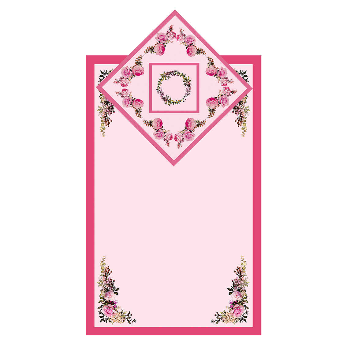 Price and Buy Islamic Prayer Mat Pink Velvet Sajadah with Vintage Floral Design