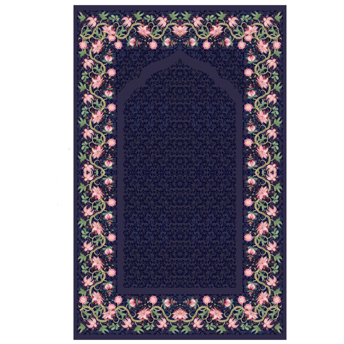 Price and Buy Islamic Prayer Mat Sajadah for Muslims Floral Bordered