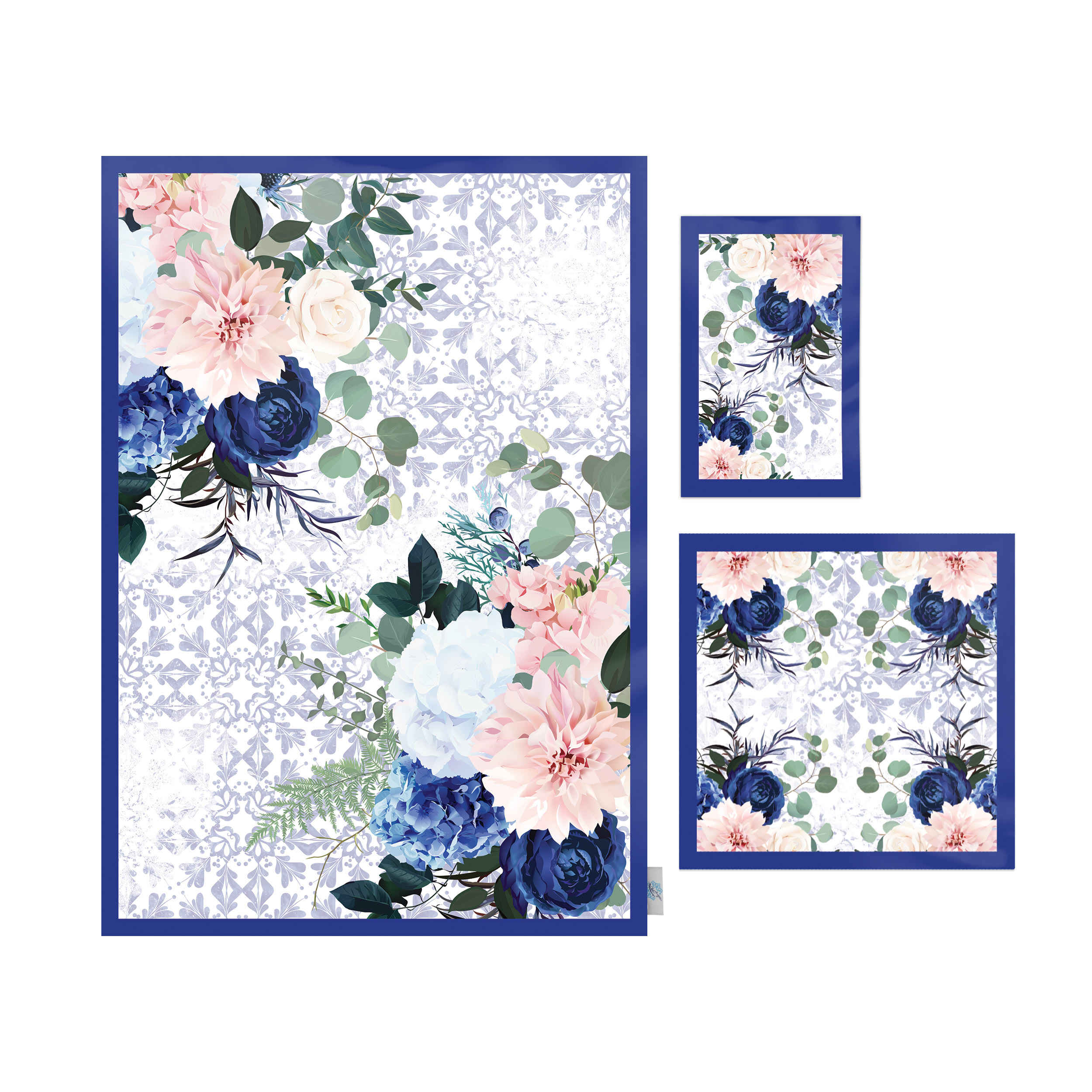 Price and Buy Islamic Prayer Mat Velvet Sajadah Lightweight with Flowers Design - Image 3