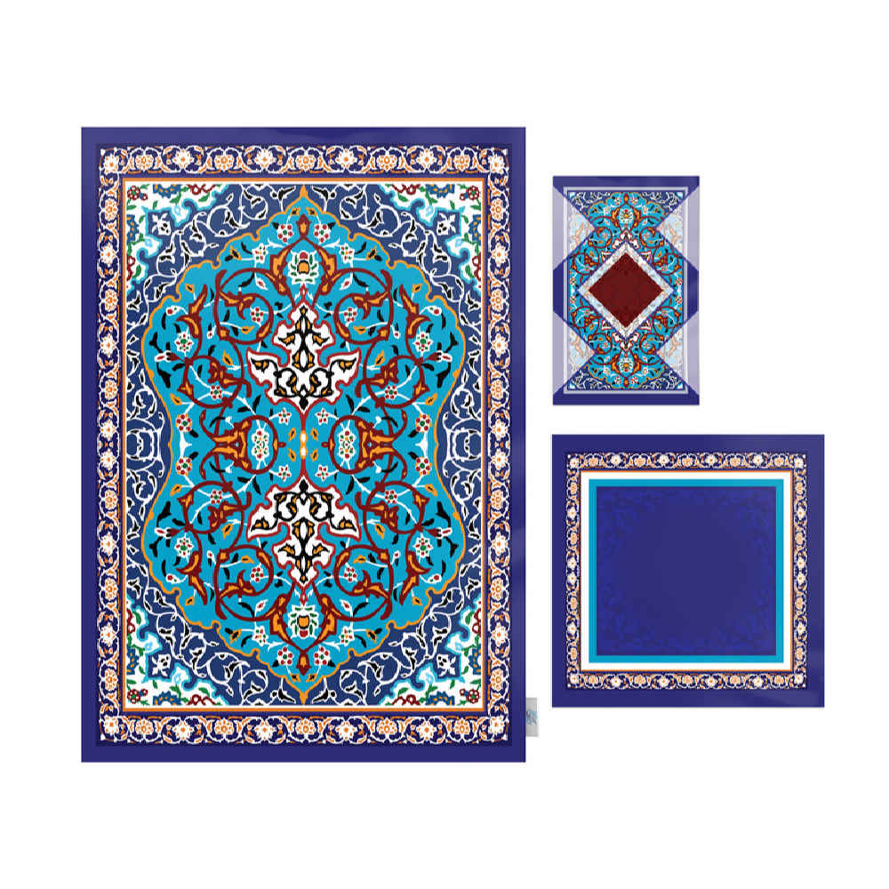 Price and Buy Islamic Prayer Mat Velvet Sajadah Lightweight with Traditional Style - Image 3