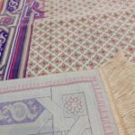Price and Buy Islamic Prayer Rug Janamaz Padded in Polyester Kaaba Purple - Image 3