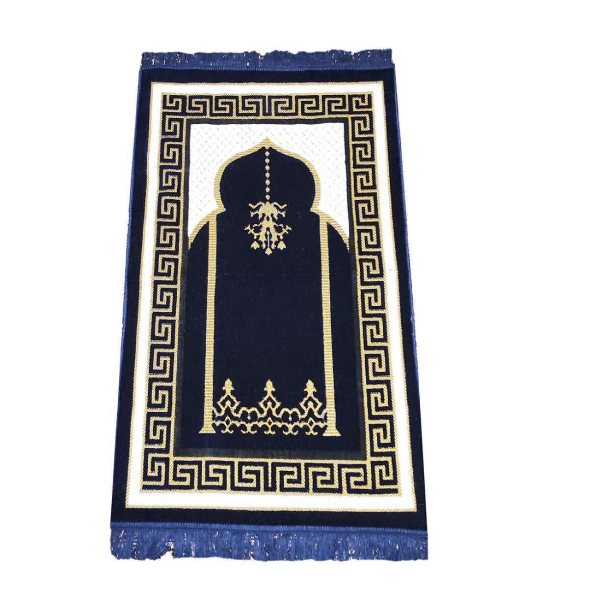 Price and Buy Islamic Prayer Velvet Rug Sajadah Traditional Crimson - Image 8