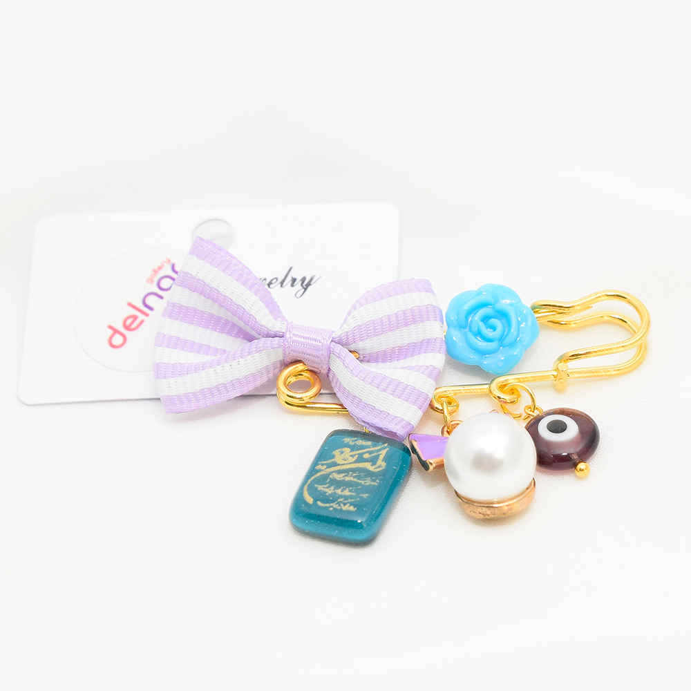 Price and Buy Islamic Safety Pin Brooch for Kids Haleh - Image 3