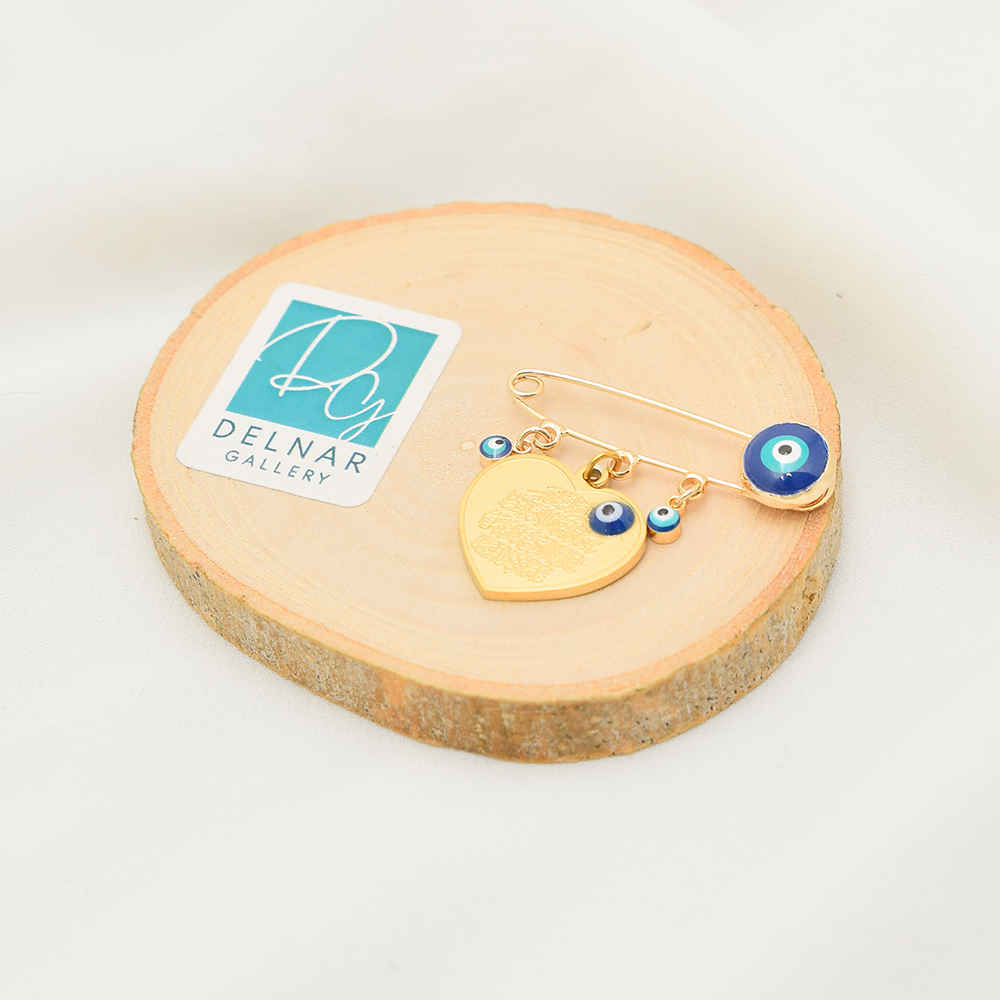Price and Buy Islamic Safety Pin Brooch for Kids Heart - Image 3