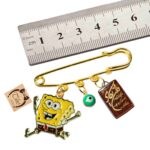 Price and Buy Islamic Safety Pin Brooch for Newborn Van Yakad & Spongebob - Image 3