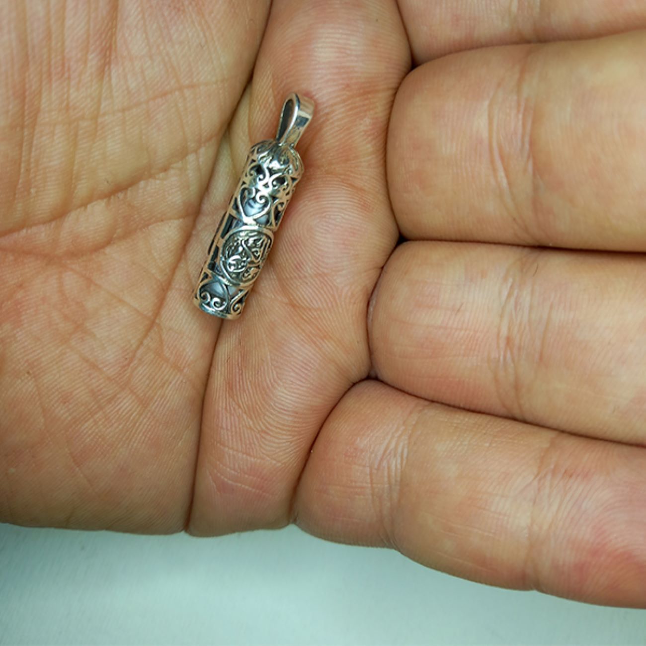 Price and Buy Islamic Shia Silver Pendant with Hirz Imam Jawad - Image 3