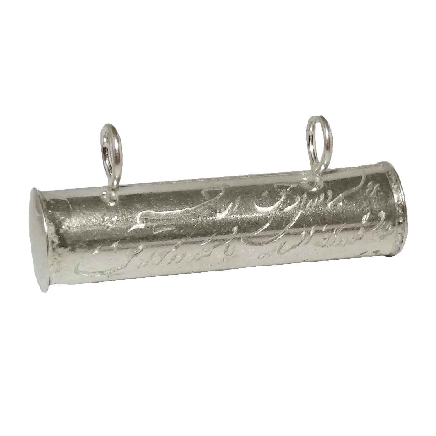 Price and Buy Islamic Silver Pendant Embellished with Imam Jawad Hirz for Shia Muslims