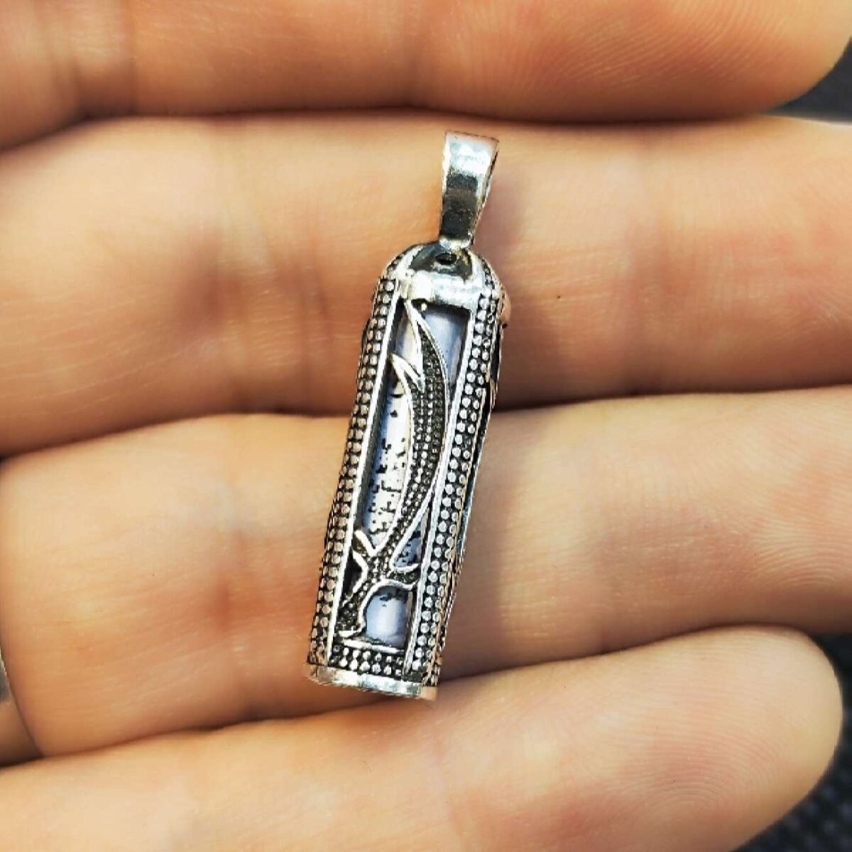 Price and Buy Islamic Silver Pendant for Shia with Hirz of Imam Jawad - Image 4