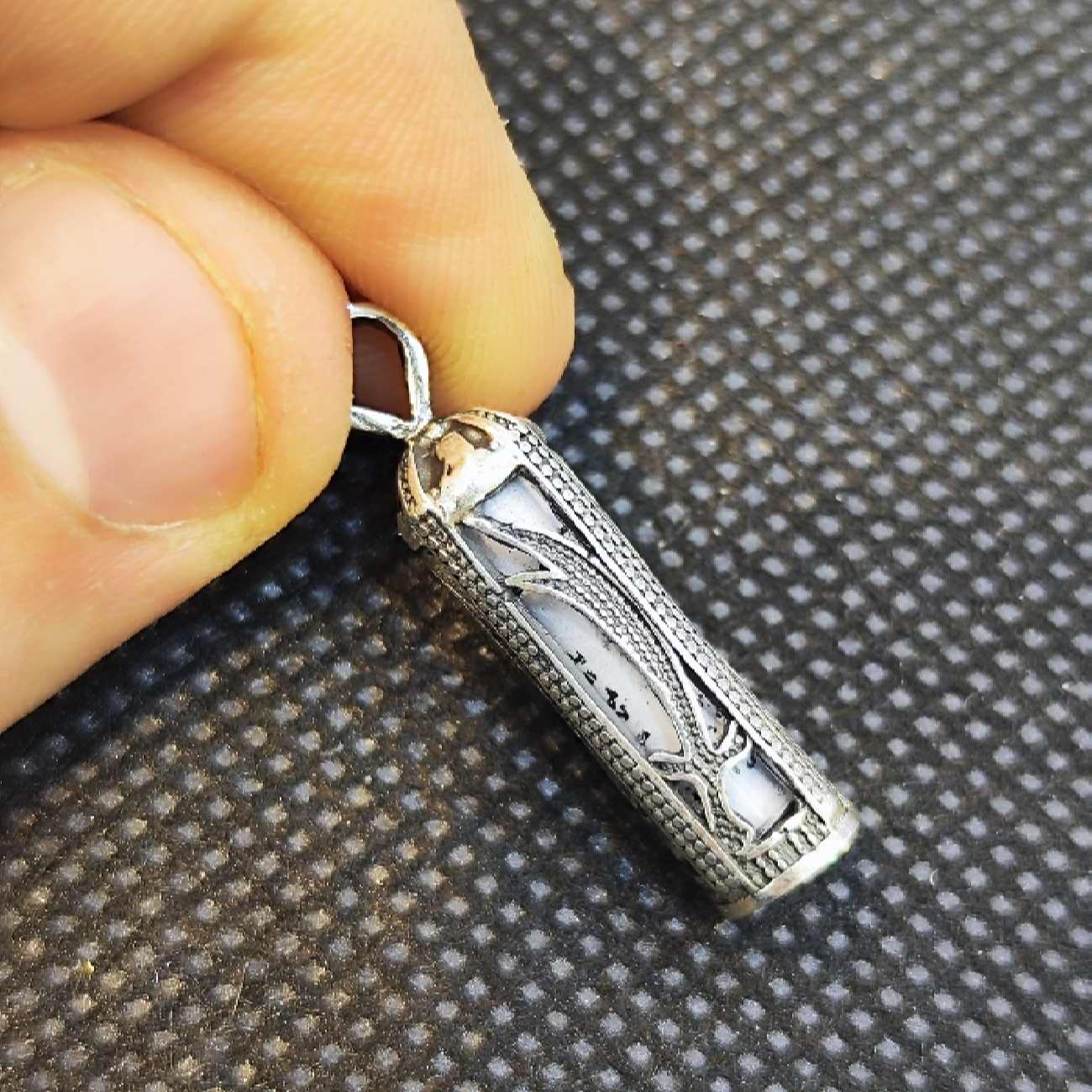 Price and Buy Islamic Silver Pendant for Shia with Hirz of Imam Jawad - Image 5