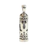 Price and Buy Islamic Silver Pendant with Hirz of Imam Jawad for Shia Muslims - Image 3