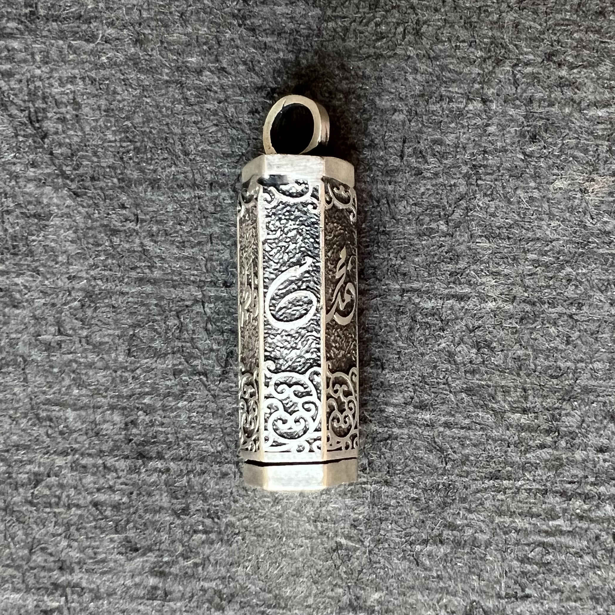 Price and Buy Islamic Silver Pendant with Quranic Imam Jawad Hirz (A.S) - Image 5
