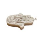 Price and Buy Islamic Small Fatima Hand Candle – Hamsa Design - Image 5