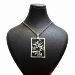 Price and Buy Islamic Steel Necklace with Imam Jawad Hirz  Pendant - Image 3
