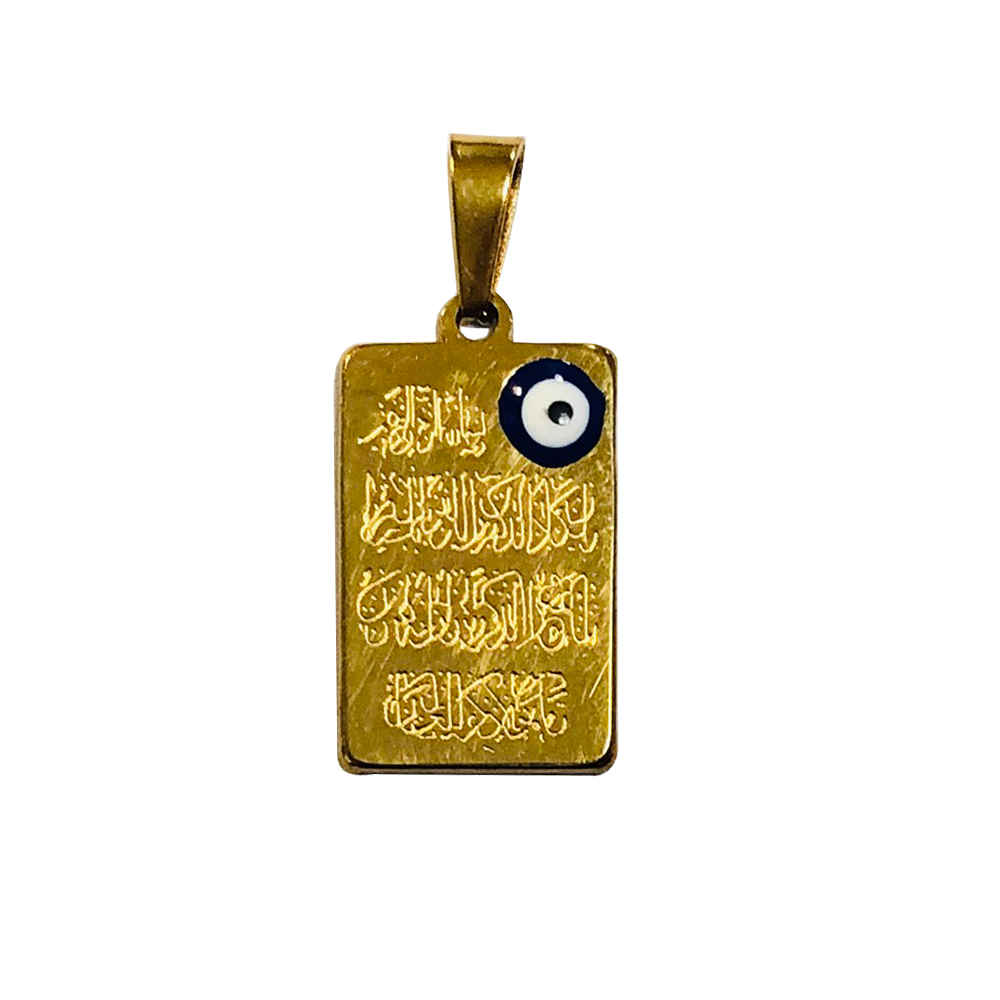 Price and Buy Islamic Steel Necklace with Van Yakad Pendant