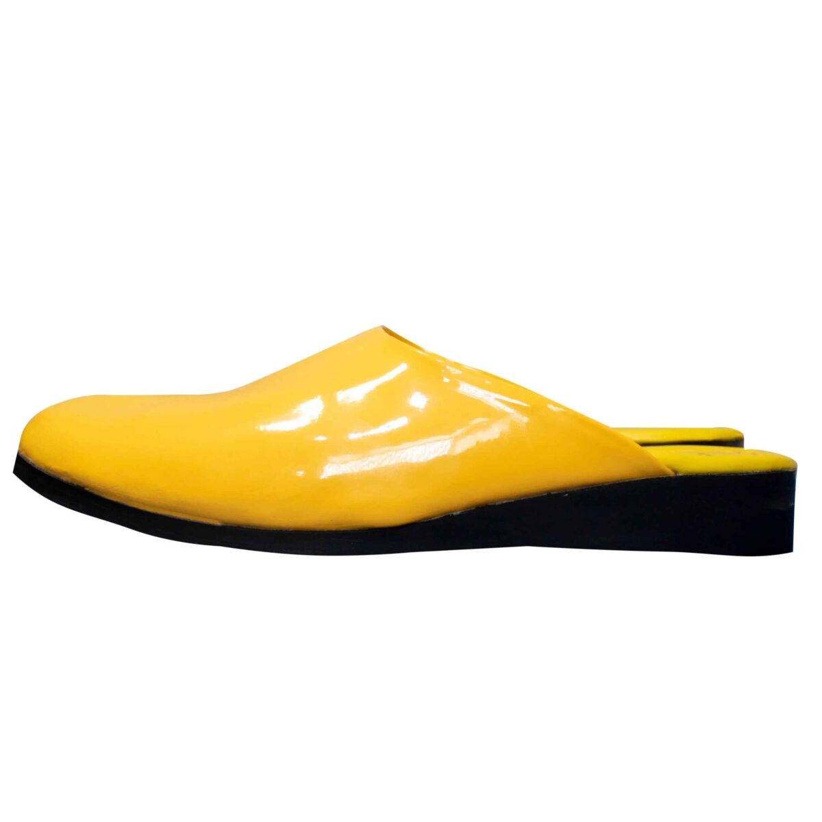Price and Buy Islamic Style Yellow Nalain Slippers with Artificial Leather - Image 3